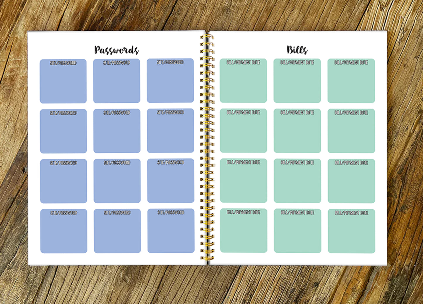 2026 Back to School, Hard Cover Neurospicy Planner